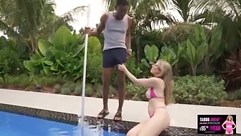Cory chase in hot cheating step mom fucks the pool guy